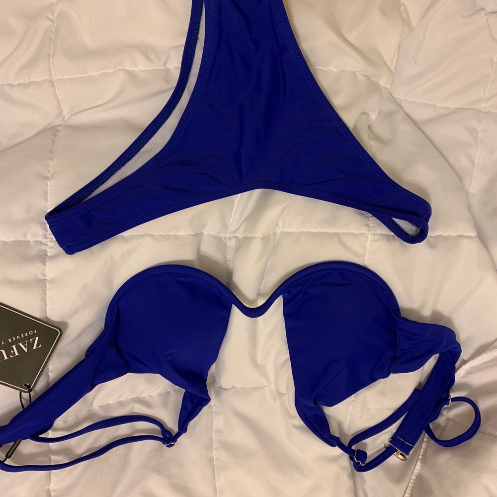 Brand new blue swimsuit